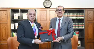 প্রধান বিচারপতির সঙ্গে ফিলিস্তিন রাষ্ট্রদূতের সৌজন্য সাক্ষাৎ